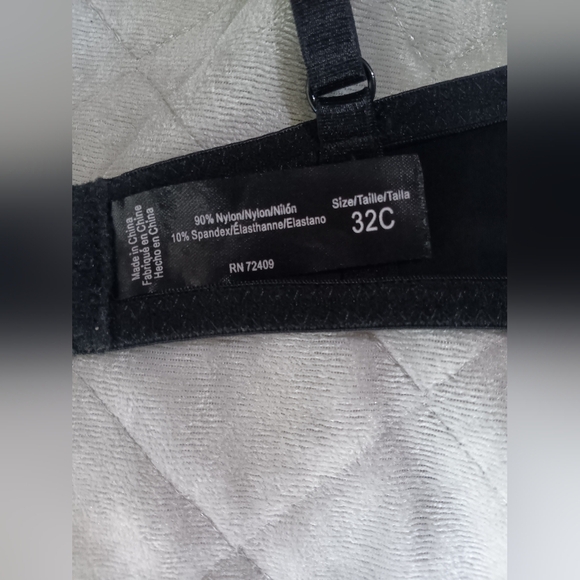 Black Lace Intimates Bra - Picture 7 of 7